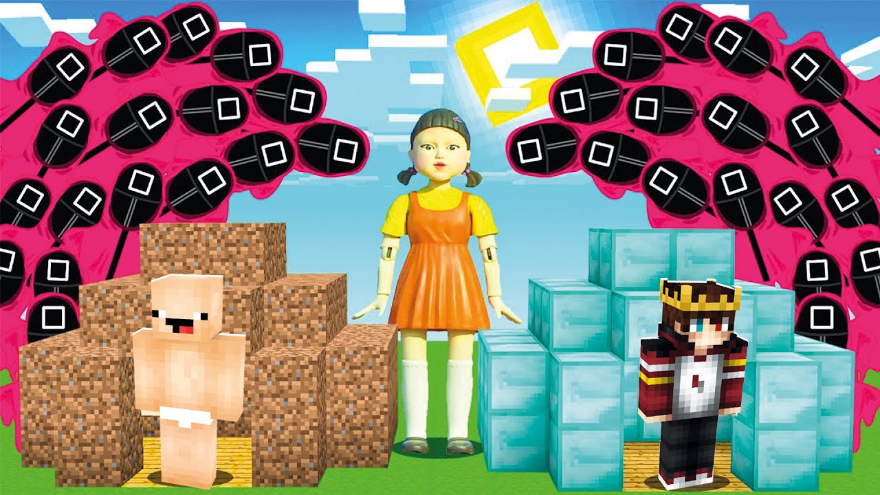 SQUID GAME TSUNAMİ VS EV! 😱 - Minecraft