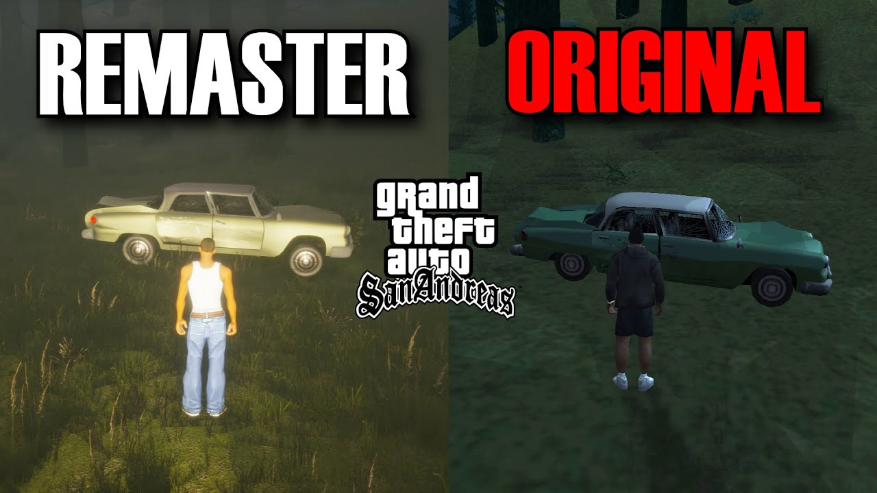 Así son los Misterios del GTA San Andreas en el Nuevo Remaster !