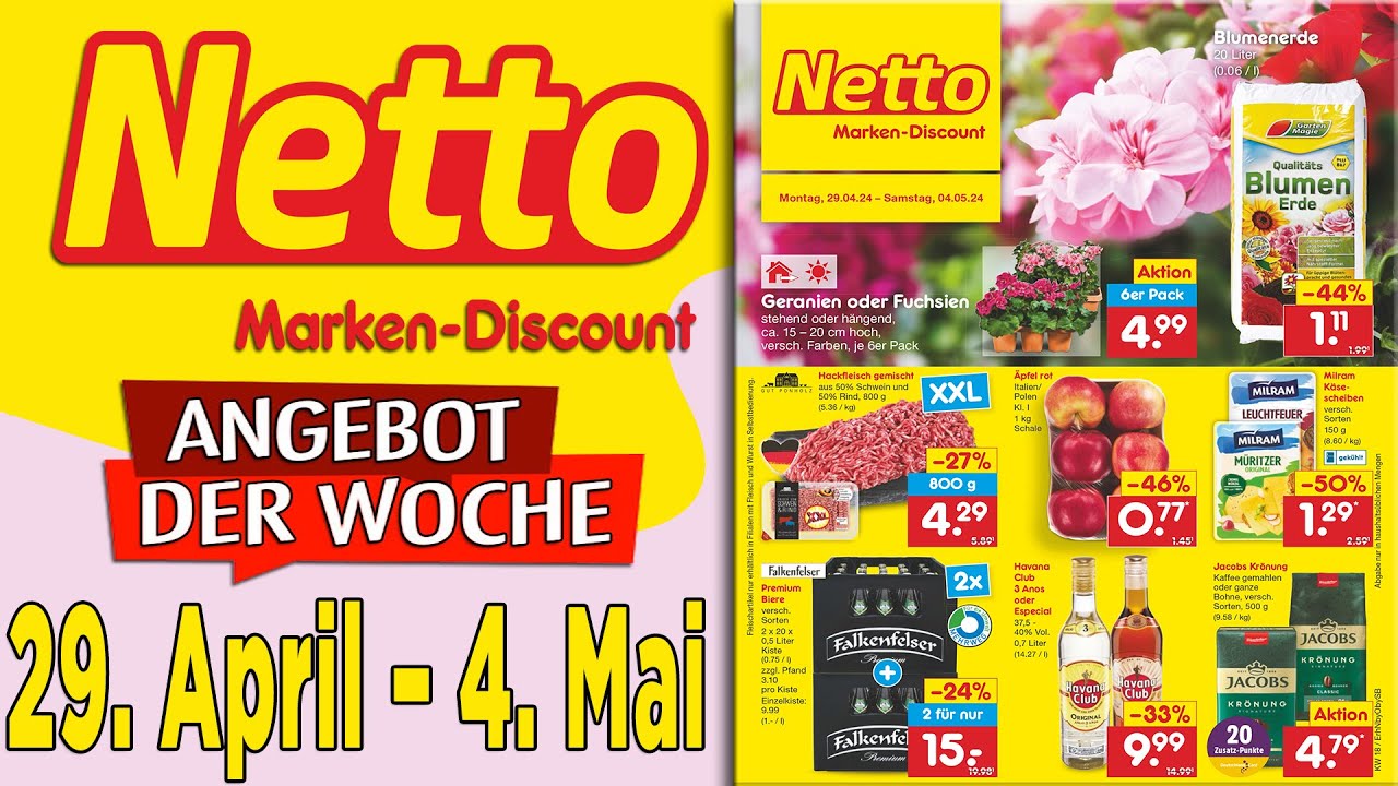 NETTO Prospekt &ndash; Angebote ab 29.04.2024