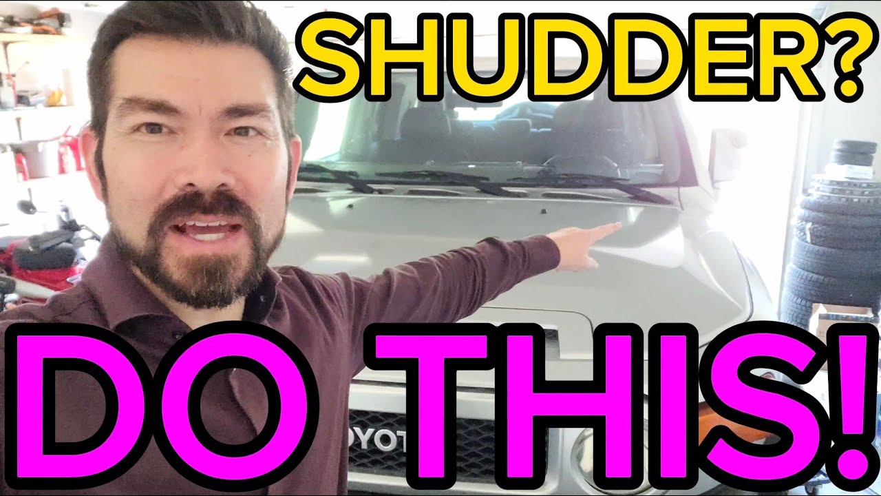 FJ CRUISER TRANNY SHUDDER? CHANGE YOUR ATF! Toyotas with A750F transmissions.