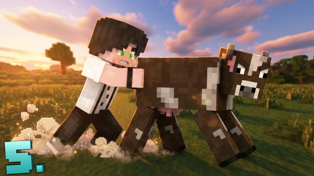 VUELTA A CASA y CAPTURANDO ANIMALES para la GRANJA | Minecraft Hardcore #5