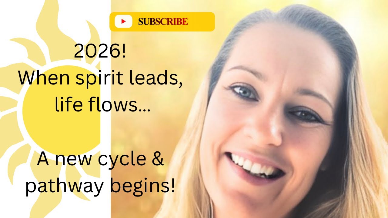 ☀️2026! - Life Feels Different When Spirit Leads. Let’s begin our journey together….💫