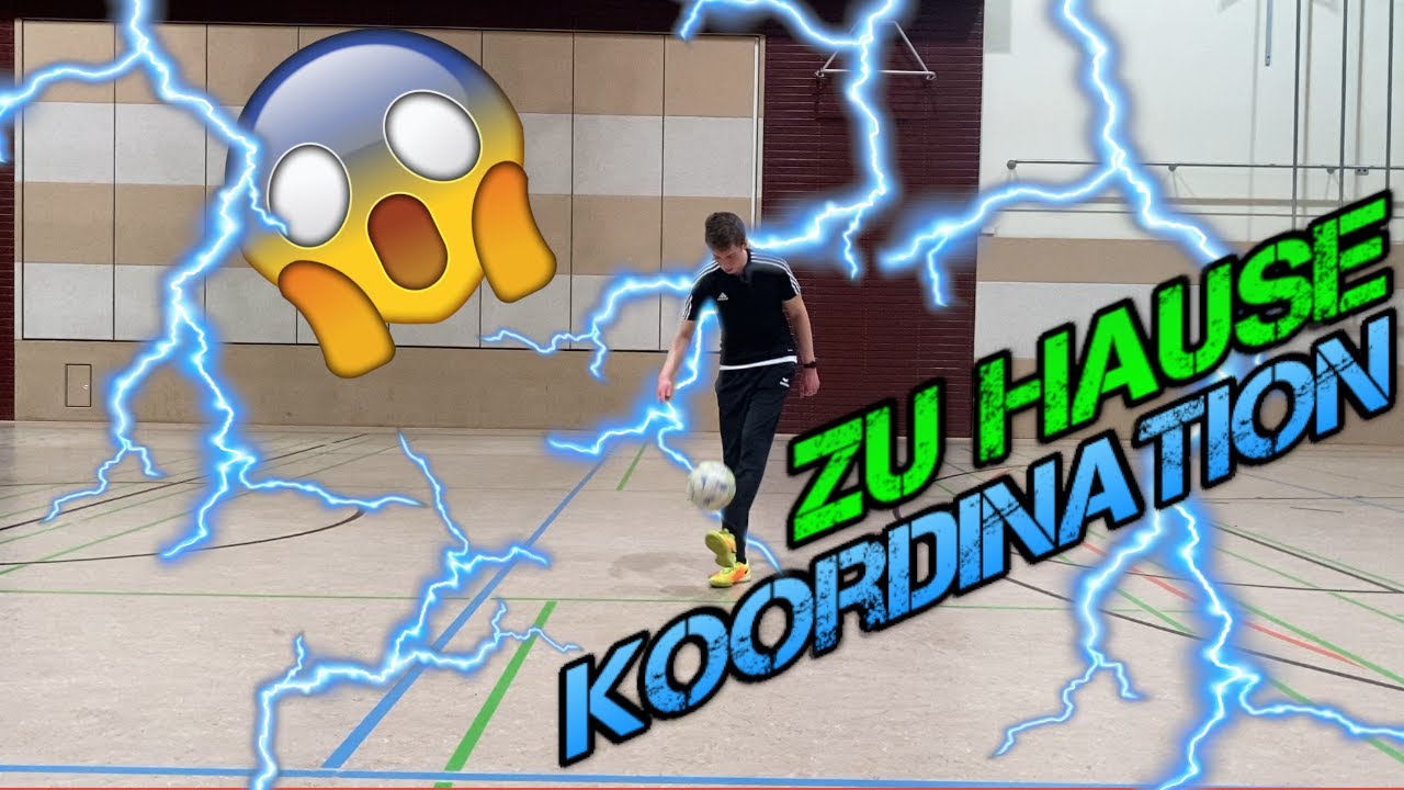 KOORDINATIONSTRAINING IM FUßBALL! | So trainierst du deine Koordination zu Hause!
