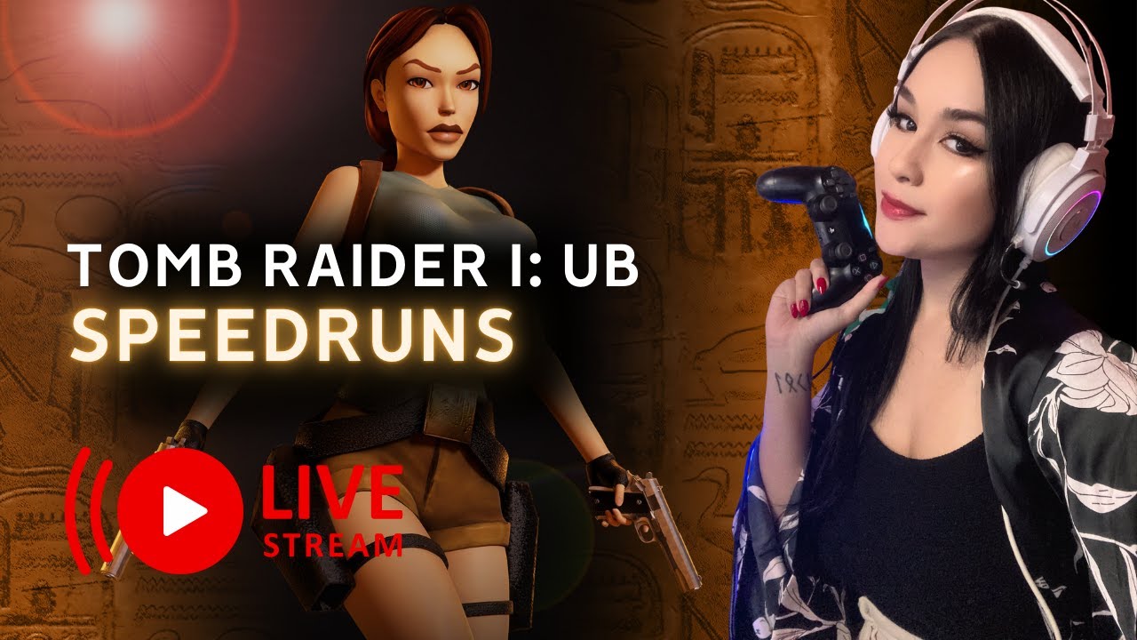 🔴 TESTING STREAM WITH TOMB RAIDER 1 - UNFINISHED BUSINESS