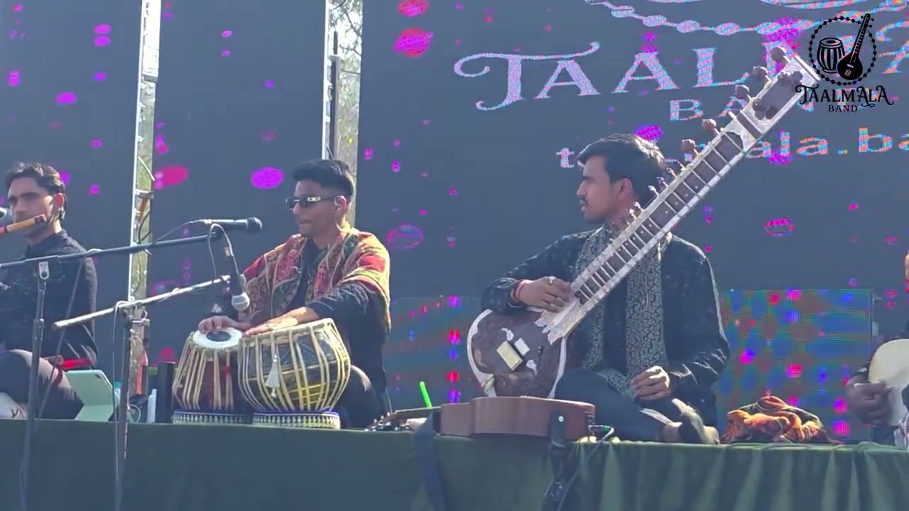 LIVE SHOW CHANDIGARH BY TAAL MALA BAND @taal.mala.band #sitar #tabala #rabab #flute #keyboard #drama