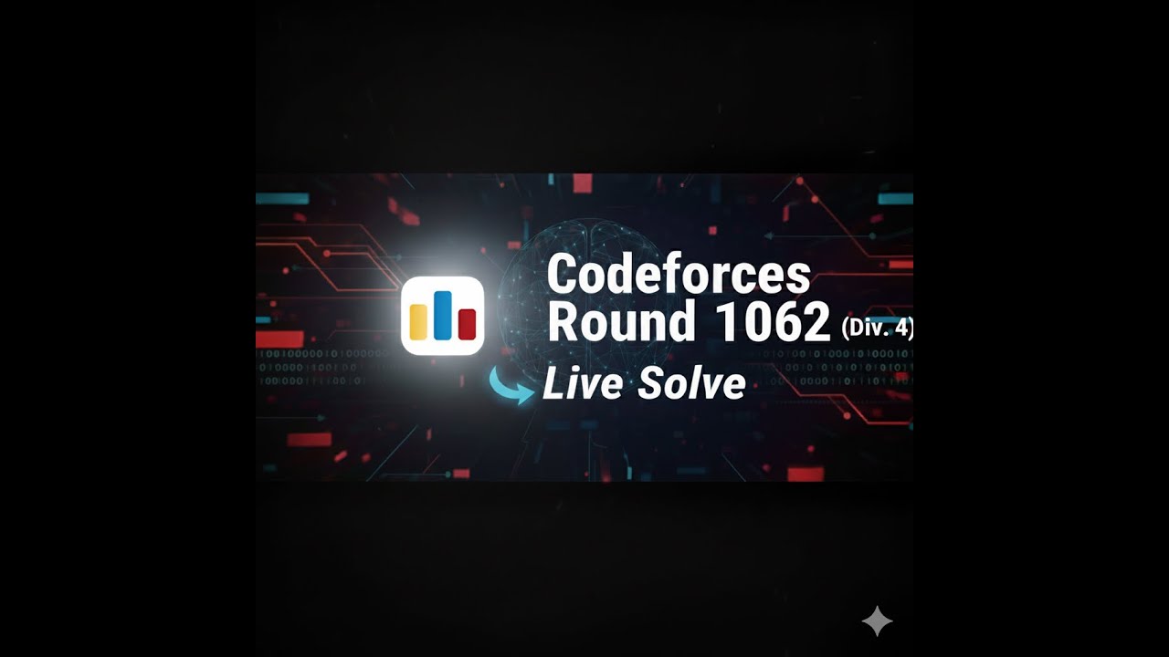 Codeforces Round 1062 Live Solve (Rank 2543) | 5/7 Problems