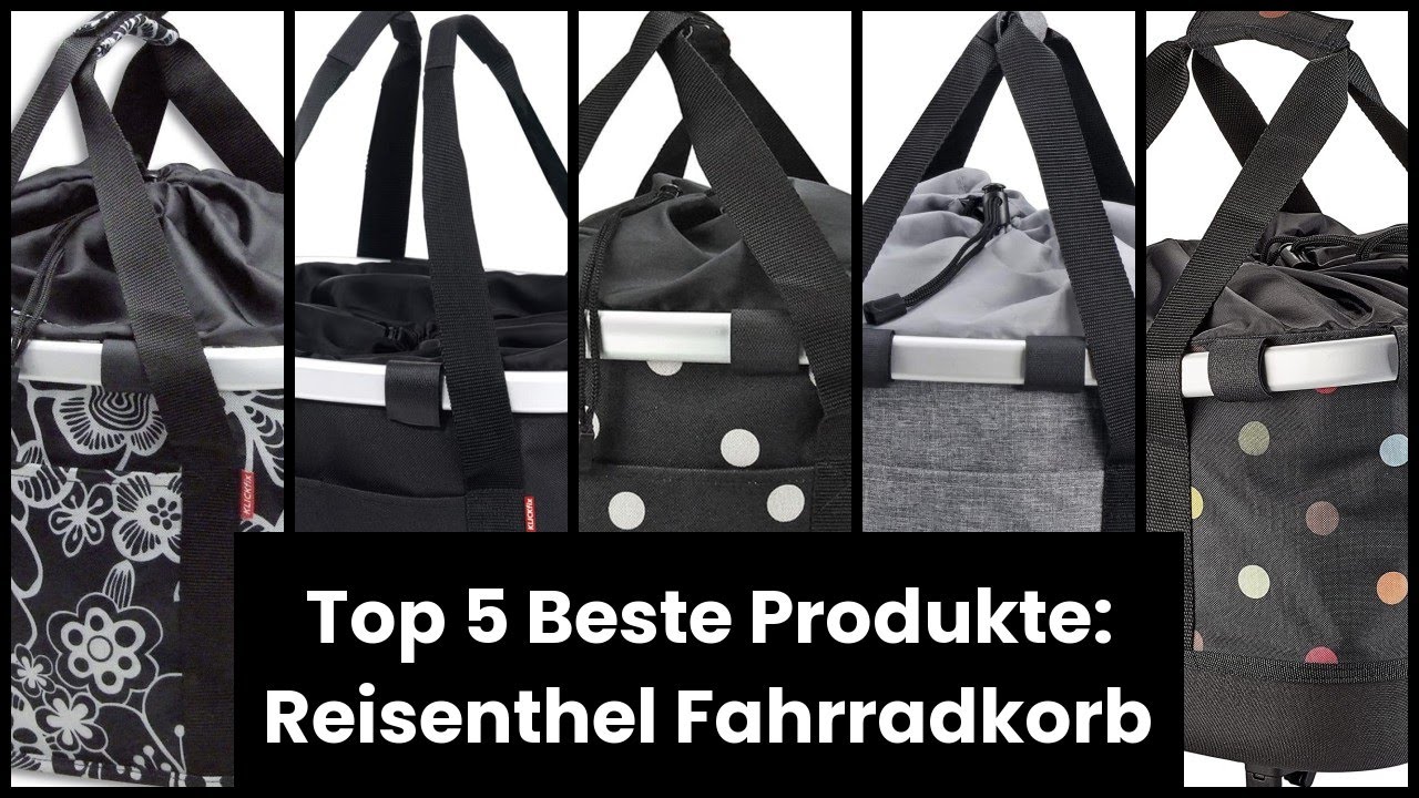 【REISENTHEL FAHRRADKORB】Top 5 Beste Produkte: Reisenthel Fahrradkorb ✓