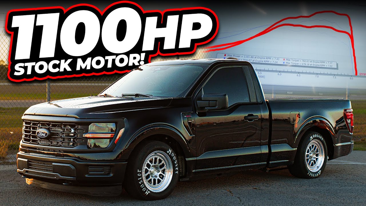 1100HP Stock Gen 4 Coyote Truck | GAINS 185HP WITH ONE MOD!