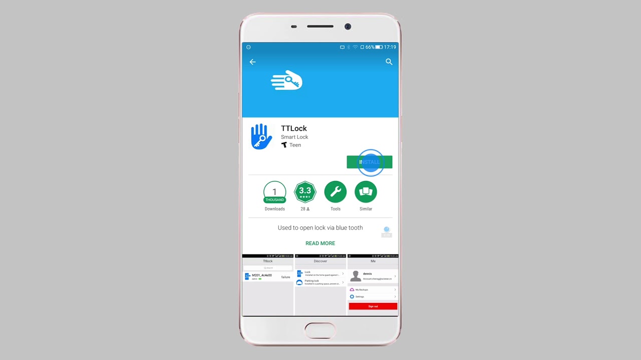 AKASO Smart Lock: How to connect the door with APP