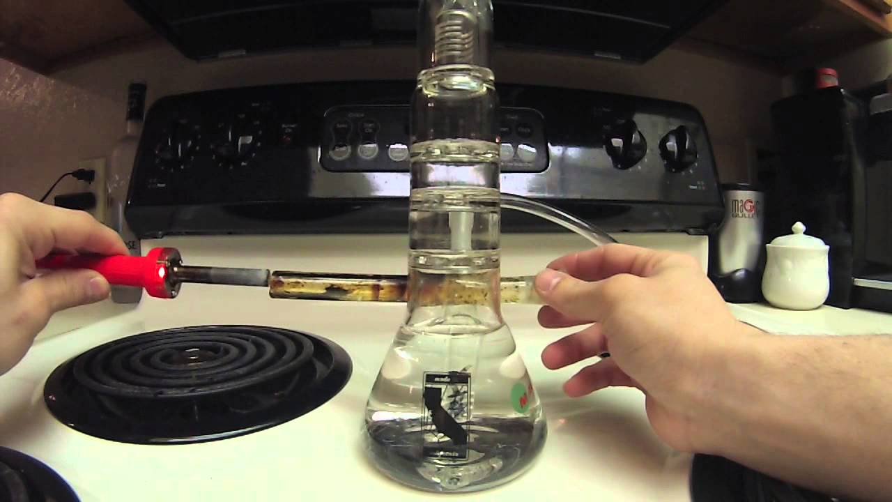 Wax, shatter, or BHO rig without torch or dome.