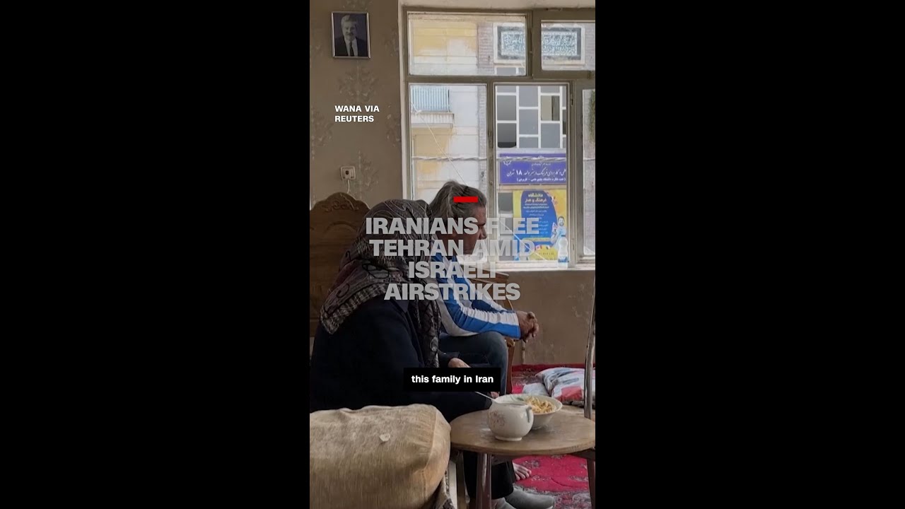 Iranians flee Tehran amid Israeli airstrikes