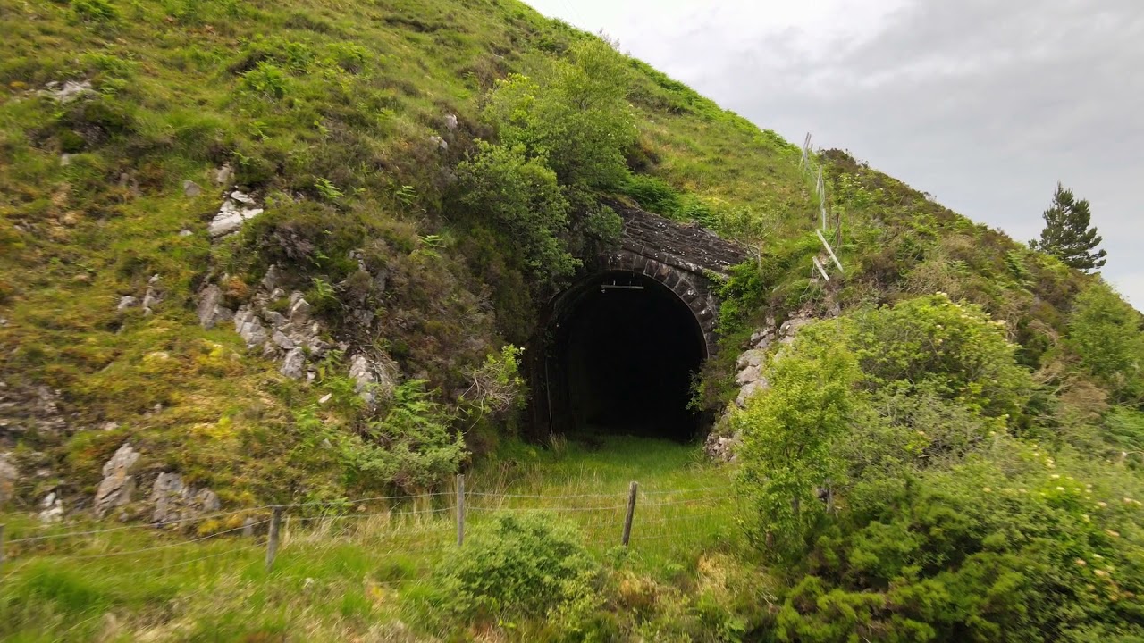 Abandoned Railway Fly thru - Gleensk Co. Kerry
