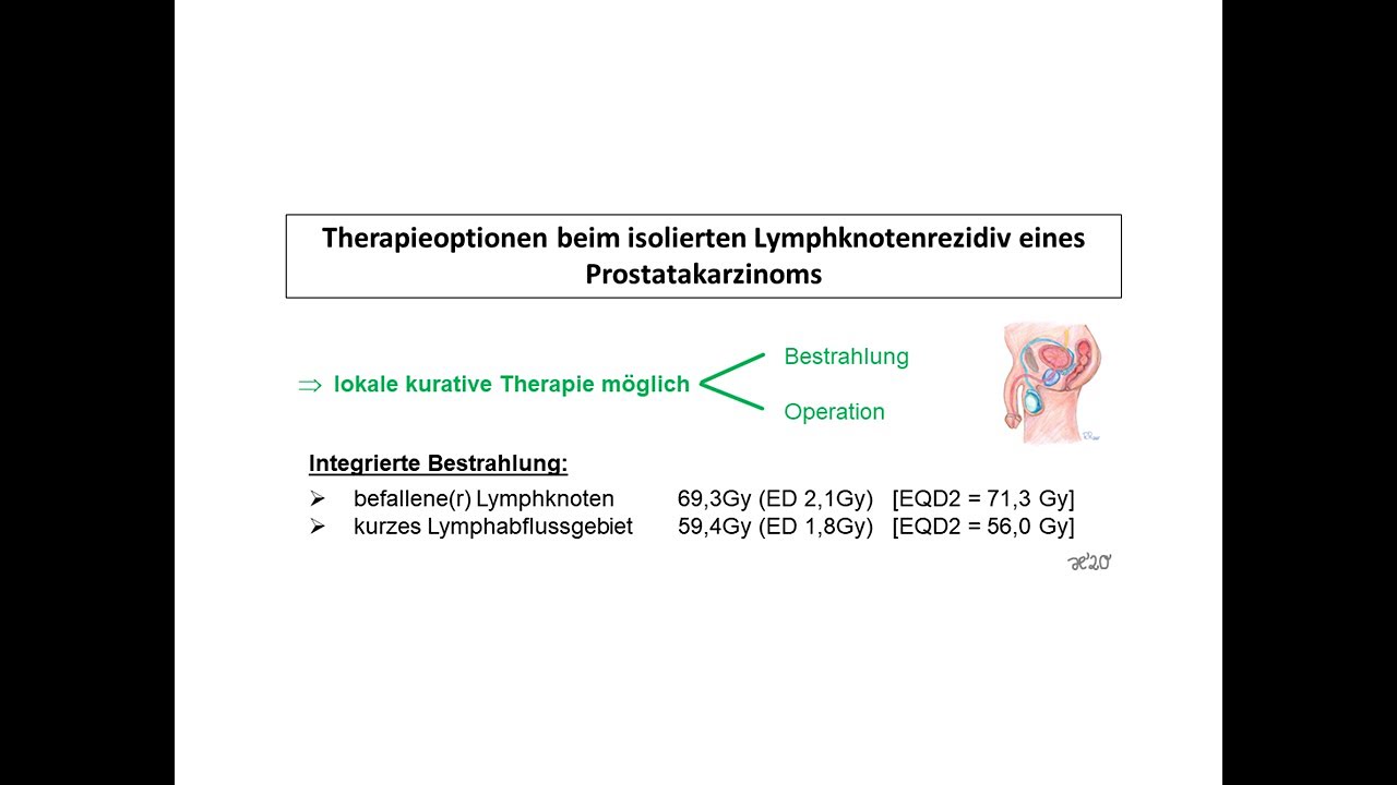Therapieoptionen beim isolierten Lymphknoten-Rezidiv | Strahlentherapie Prof. Hilke Vorwerk