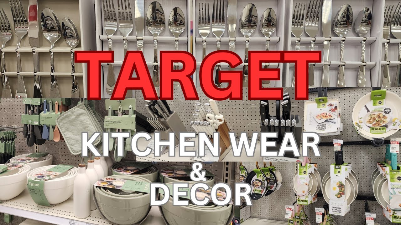 SHOP AT TARGET | KITCHEN WEAR AND DECOR | SHOP FOR LESS AT TARGET!!