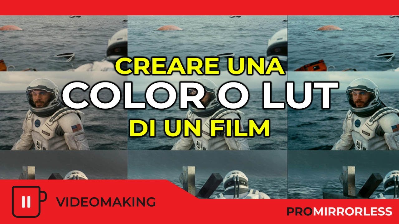 SI PUO' RICREARE UNA LUT O COLOR CORRECTION DI UN FILM SPECIFICO?