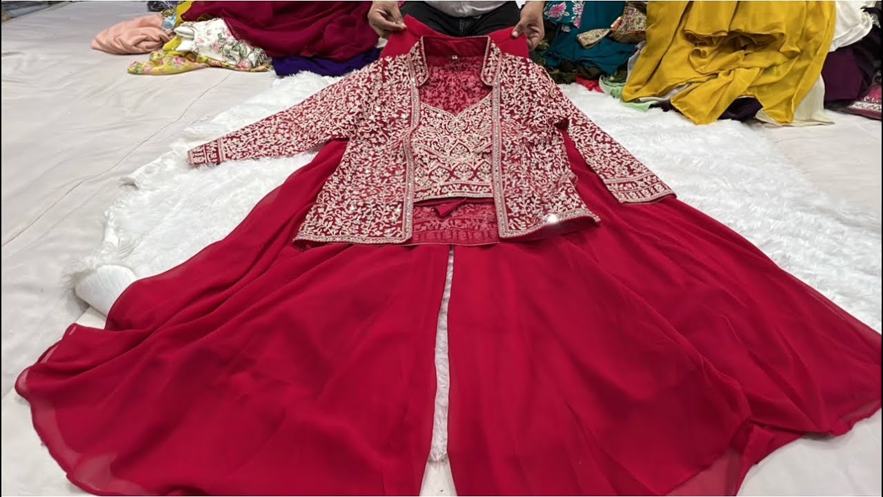 chickpet Bangalore wholesale party wear sharara collections ||Single piece courier available 