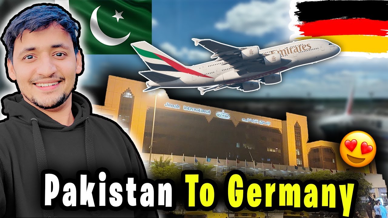 Pakistan To Germany Travel Vlog ✈️ 😍 || Living in Germany || Traveling With Emirates