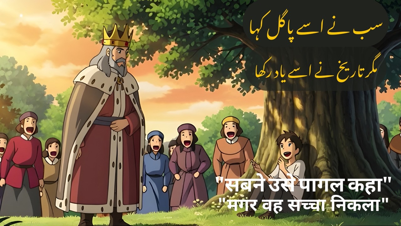 Aik paghal or Badshah ka sacha waqiya | एक पागल और बादशाह की कहानी | Hindi Moral Story