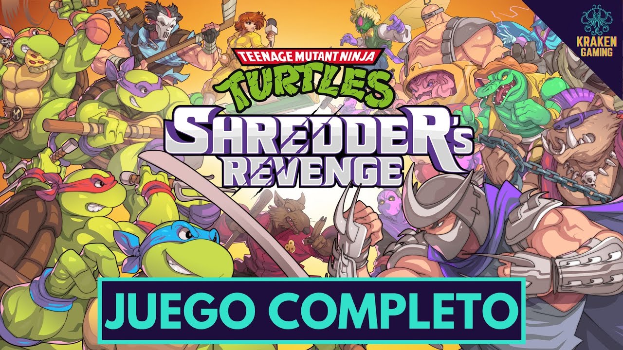 Teenage Mutant Ninja Turtles: Shredder's Revenge | Juego Completo Español | Sin Comentarios