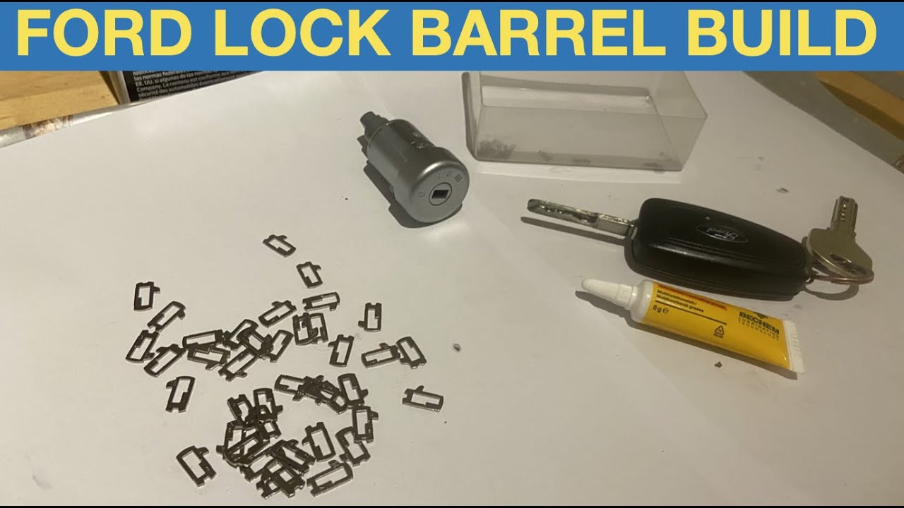 How to Build Ford Transit Custom Ignition Lock barrel