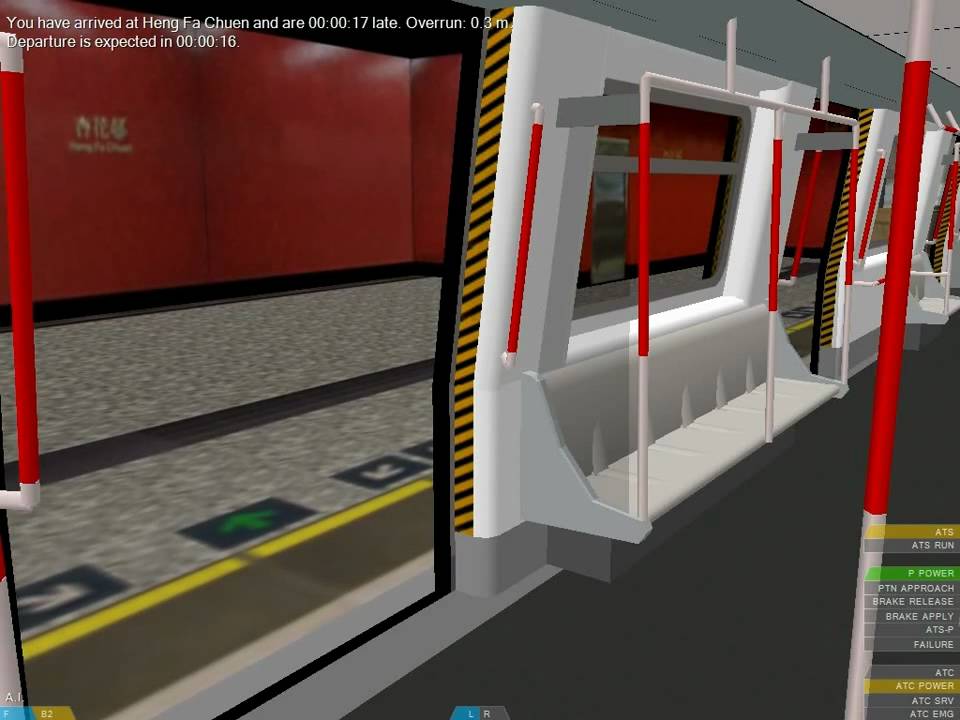 [OpenBVE] M-Train interior version (Shau Kei Wan to Chai Wan)