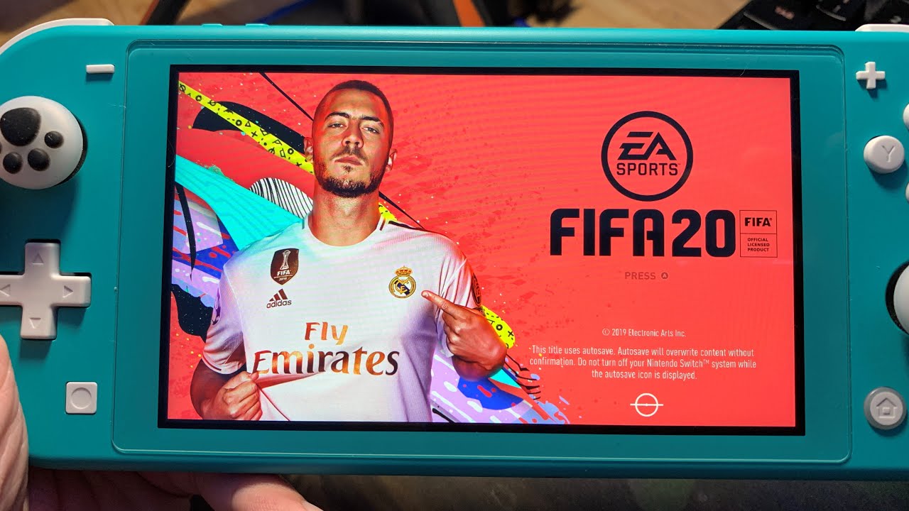 Геймплей EA Sport FiFa 20 на Nintendo Switch