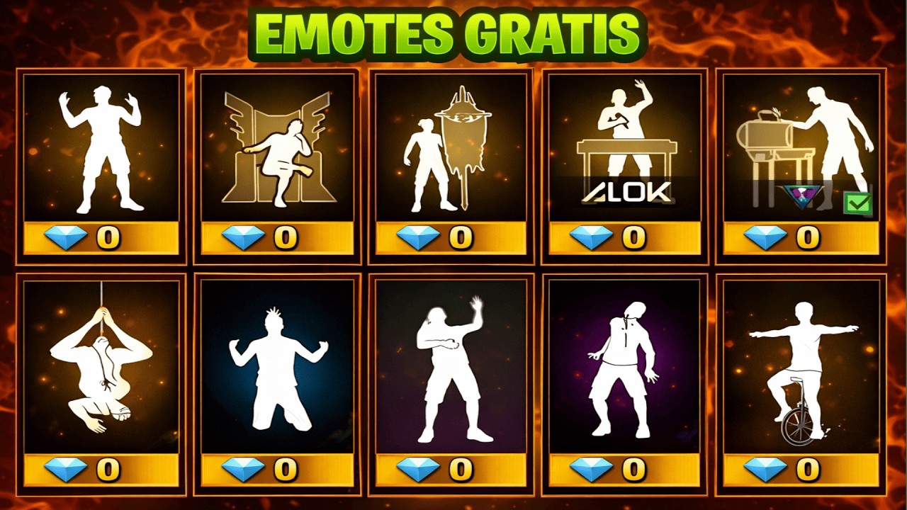 😱 CÓMO CONSEGUIR EMOTES GRATIS EN FREE FIRE 2026 ✅ DESBLOQUEA TODOS LOS EMOTES GRATIS 😍