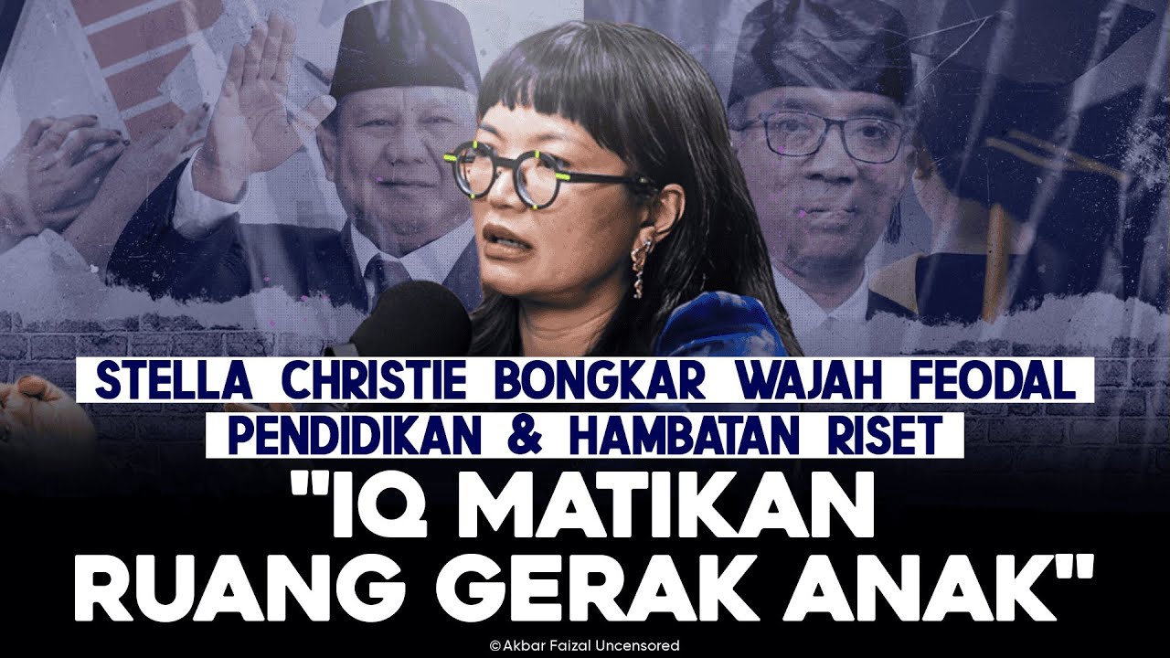 STELLA CHRISTIE BONGKAR WAJAH FEODAL PENDIDIKAN & HAMBATAN RISET. 