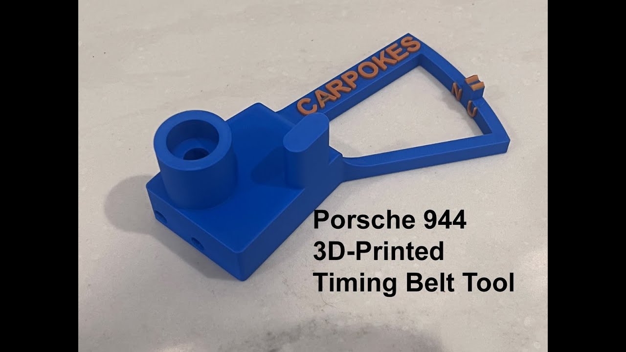3D-Printed Porsche 944 Timing Belt Tensioning Tool