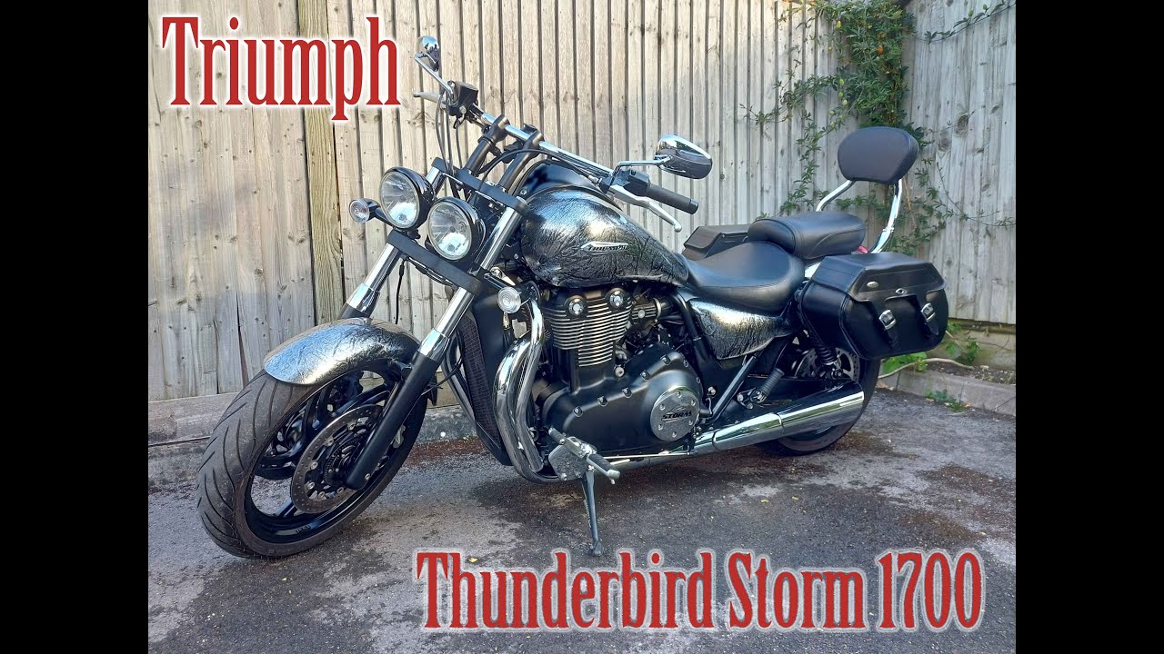 2013 Triumph Thunderbird Storm 1700 - Walk around and engine sound