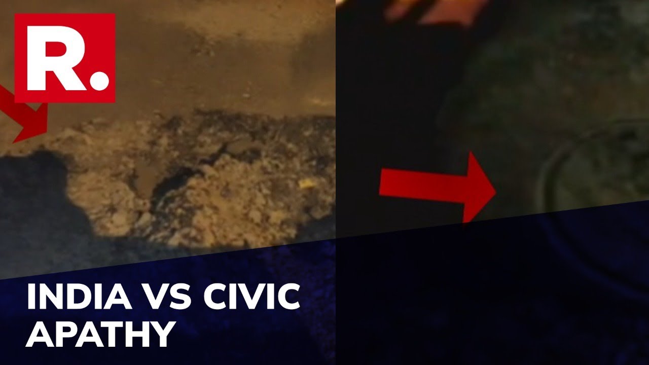 Civic Apathy In Karnataka Continues; Another Road Caves In Days After Asphalting