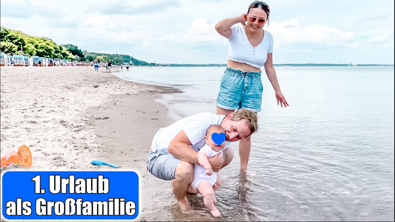 1. Urlaub als Gro&szlig;familie 😍 Ostsee mit 4 Kindern! Strand und Hotel in Deutschland VLOG | Mamiseelen