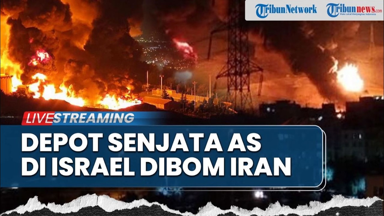 🔴Serangan Terbesar! Iran Gempur Depot Senjata AS di Israel hingga Rusia Janjikan Bantuan ke Teheran