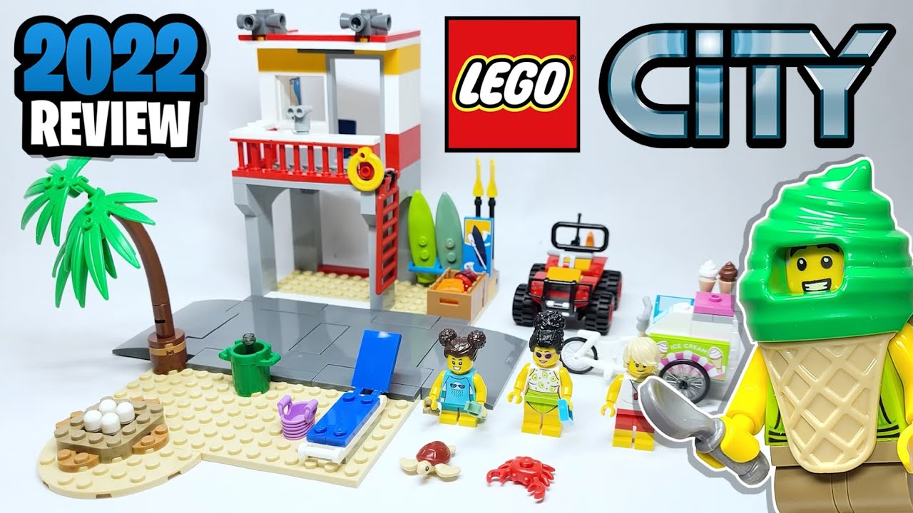 LEGO CITY Beach Lifeguard Station (60328) - 2022 Set Review
