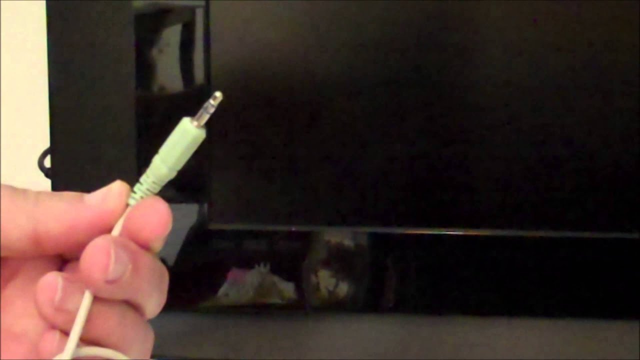 Improve your HD TV speaker sound using your PC Speaker system