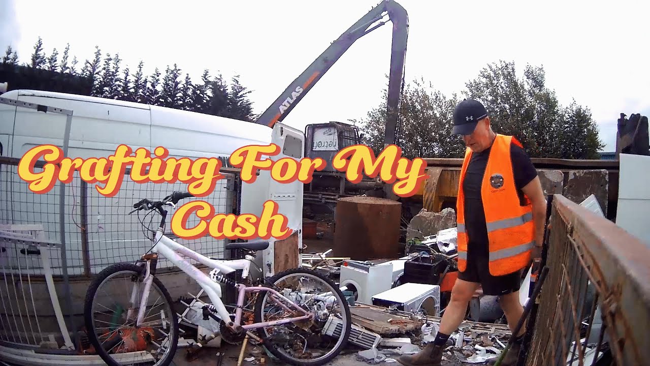 grafting for my cash #scrapmetal