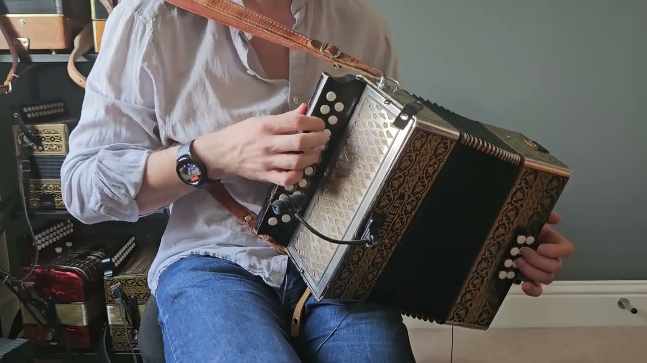 Iron Legs (English) D/G melodeon / accordion Hohner Pokerwork