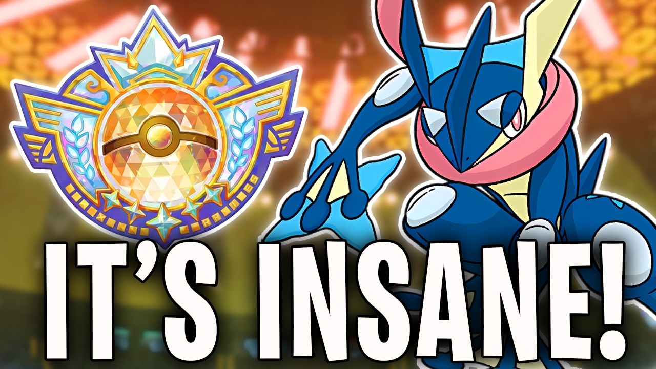 POKEAIM HITS CHAMPIONS TIER with INSANE Greninja Team!!