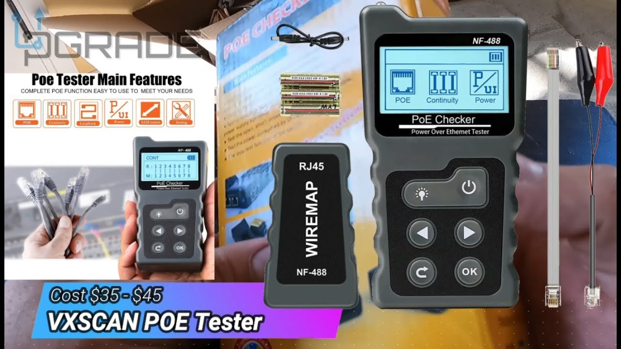 VXSCAN POE Tester