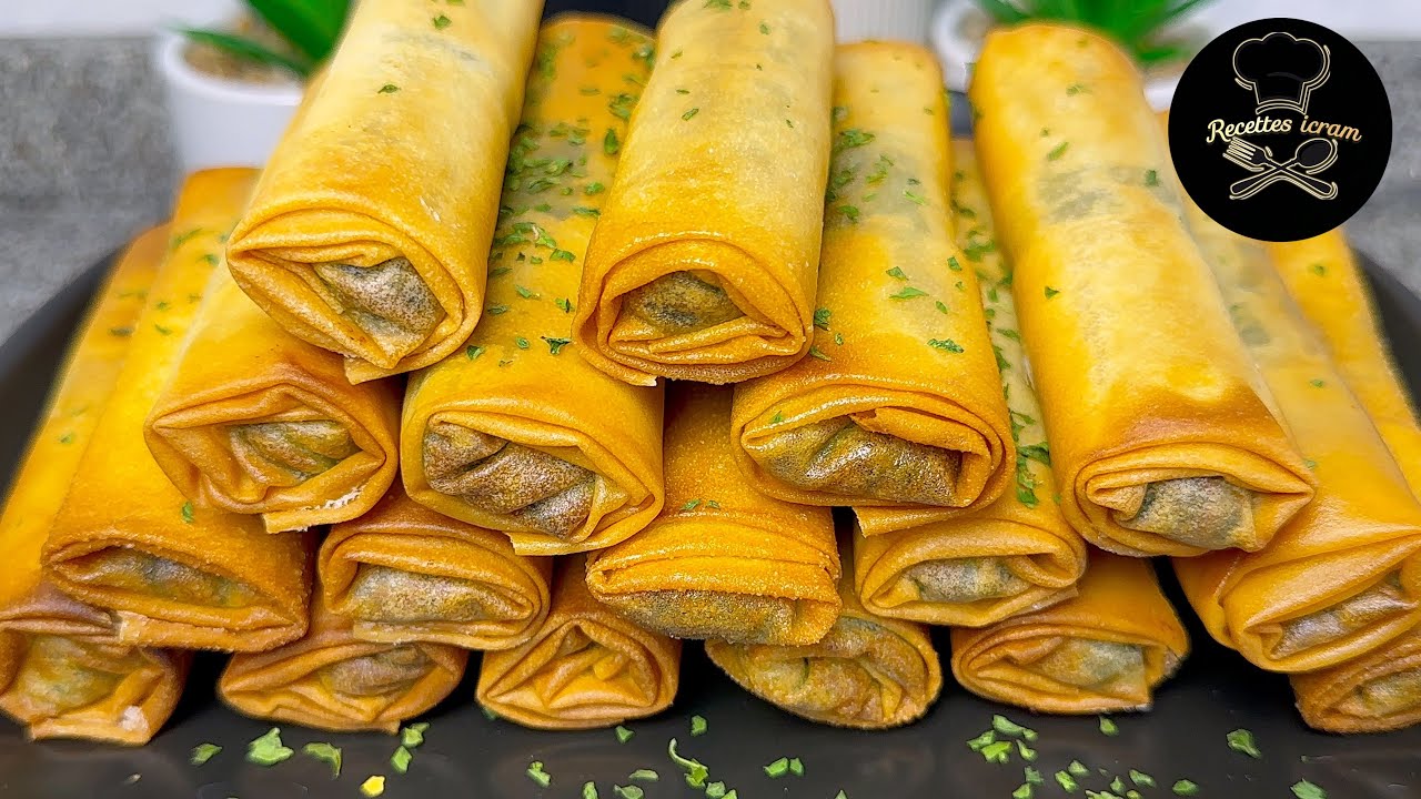 Rollitos de Espinacas será de tus favoritas fácil de hacer y riquísimo 