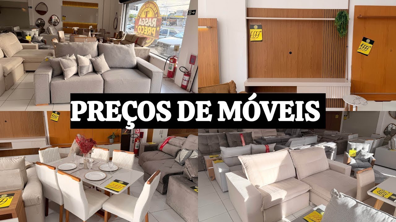 FEIRÃO DE MÓVEIS, SOFÁS, MESAS, PAINÉIS E COZINHAS, PREÇOS NA TRADIÇÃO MÓVEIS