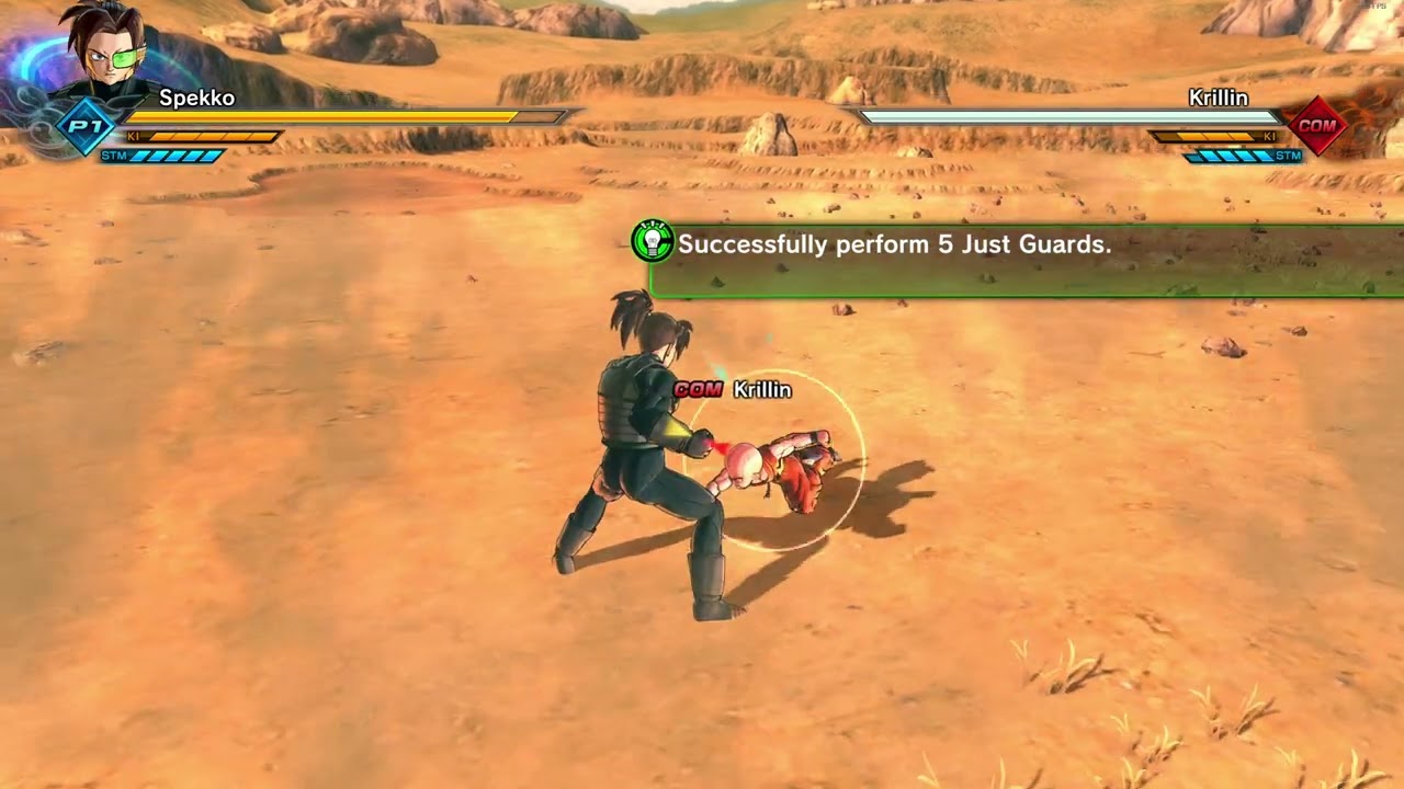 Perform The Just Guard - Easy | Academy Tutorial | Elder Kai Challenge | Xenoverse 2