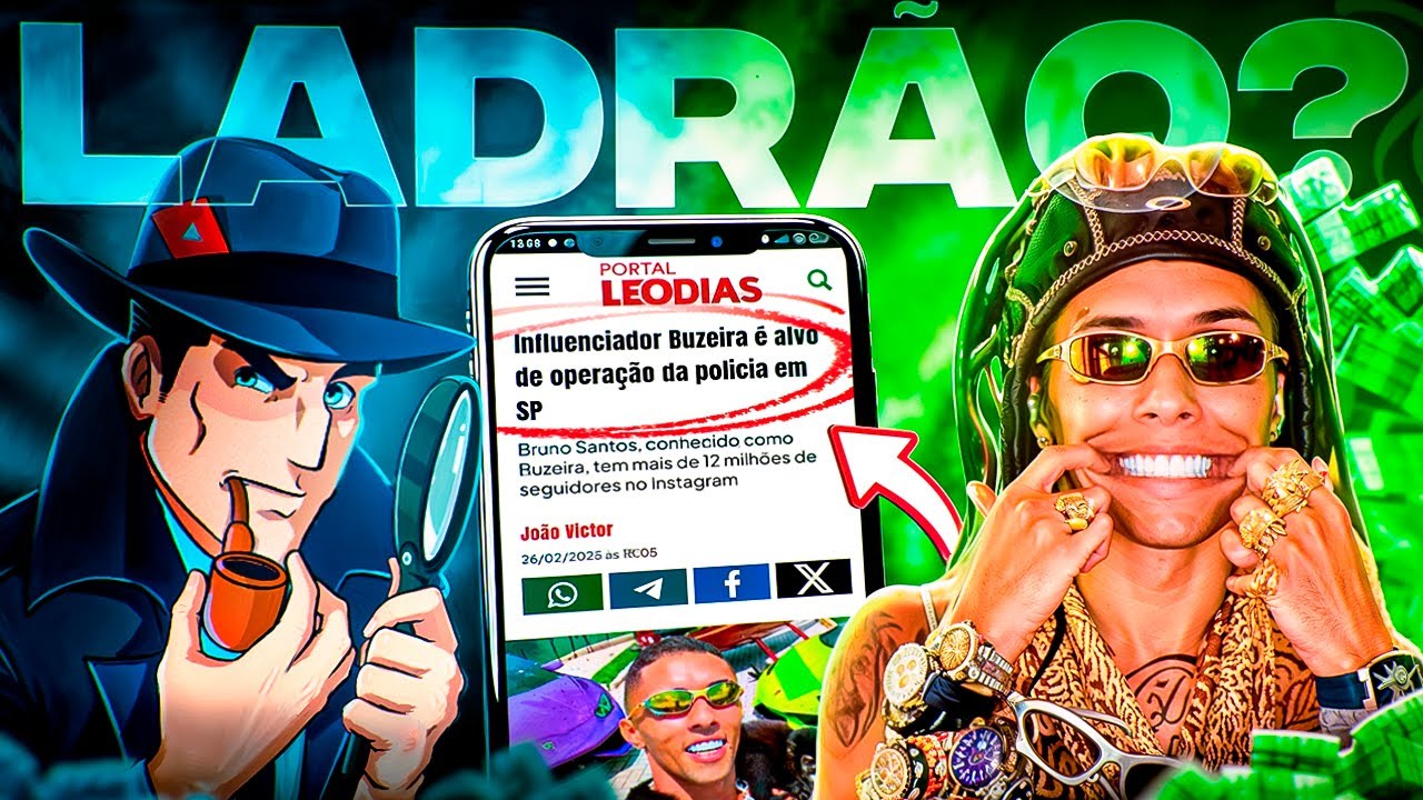 BUZEIRA PRESO: A Verdade SOMBRIA Da Sua Fortuna! - Investiga&ccedil;&atilde;o Detetive Youtuber