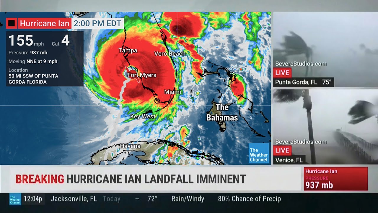 2022 Hurricane Season 3 (News Coverage of Hurricane Fiona - Hurricane Ian)  RE-UPLOADED