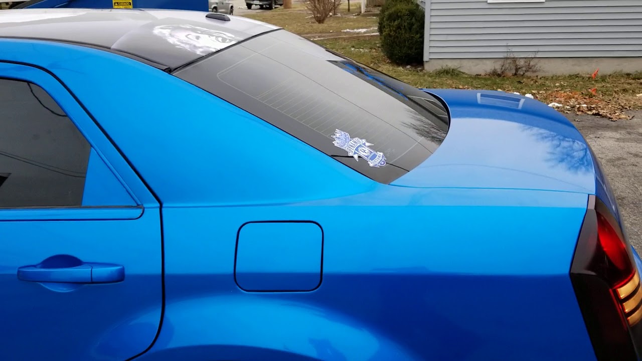 Custom Wrap On a Chrysler 300 C