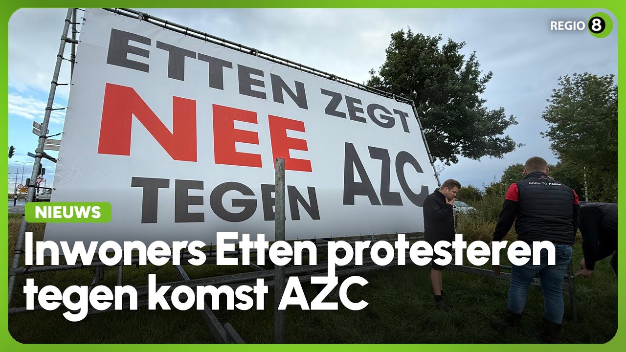 Inwoners van Etten uiten zorgen over mogelijke komst van asielzoekersdorp nabij dorpskern