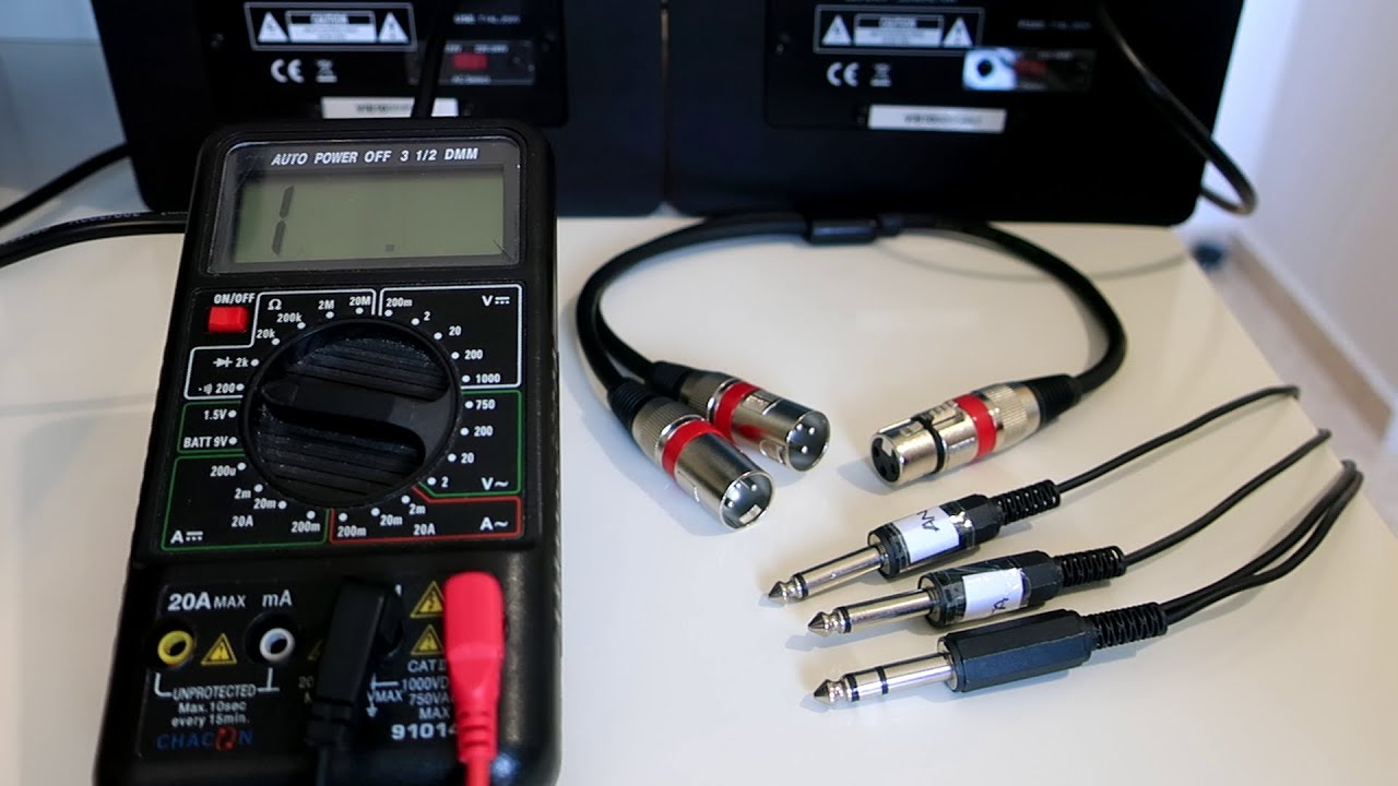 TIPOS DE CABLES SPLITTER EN Y - NO ES LO MISMO EL XLR DUPLICADOR DE SEÑAL que el JACK TRS - 2 TS
