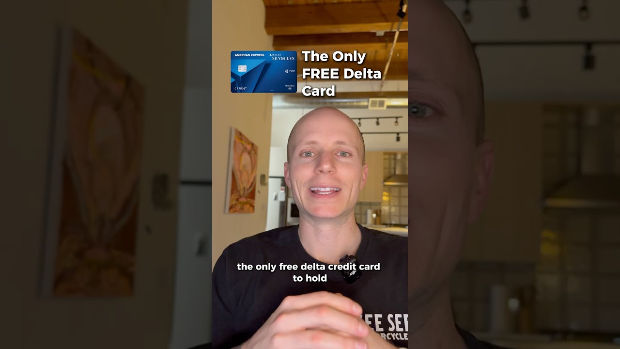 The Delta Blue card costs $0 and is a smart downgrade play #deltaskymiles #pointsandmiles