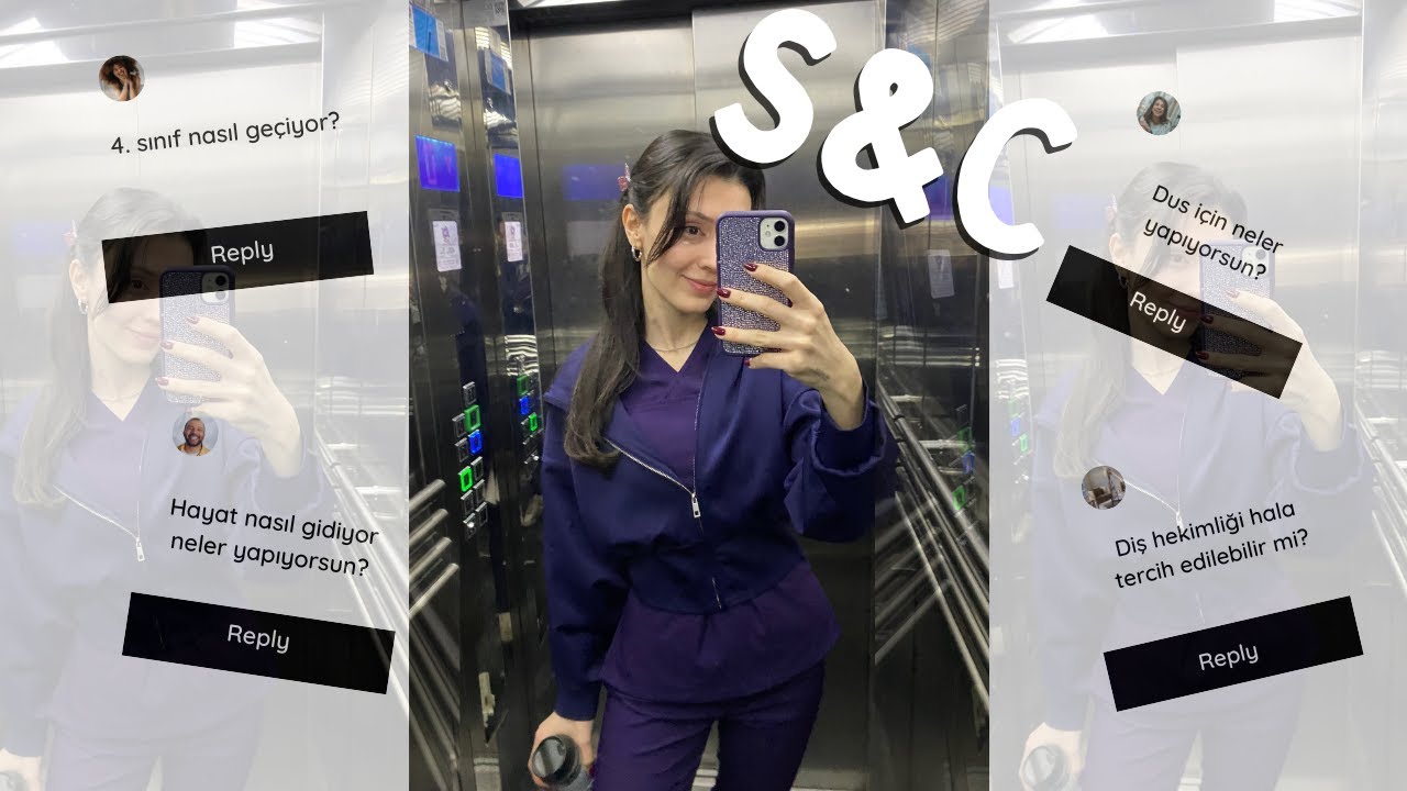 Soru & Cevap l 4. sınıf diş hekimliği nasıl gidiyor? 🌼