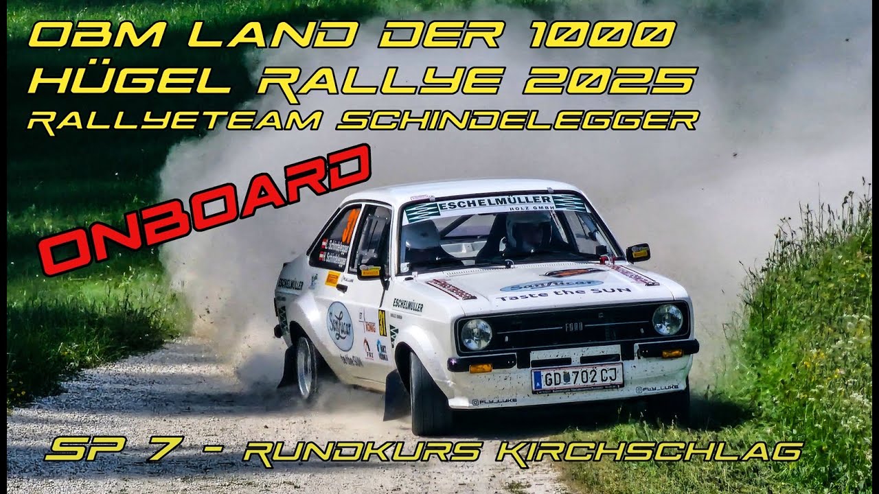 JAGD auf Konkurrenz | Land der 1000 Hügel RALLYE - SP 7 | ONBOARD | Rallyeteam Schindelegger